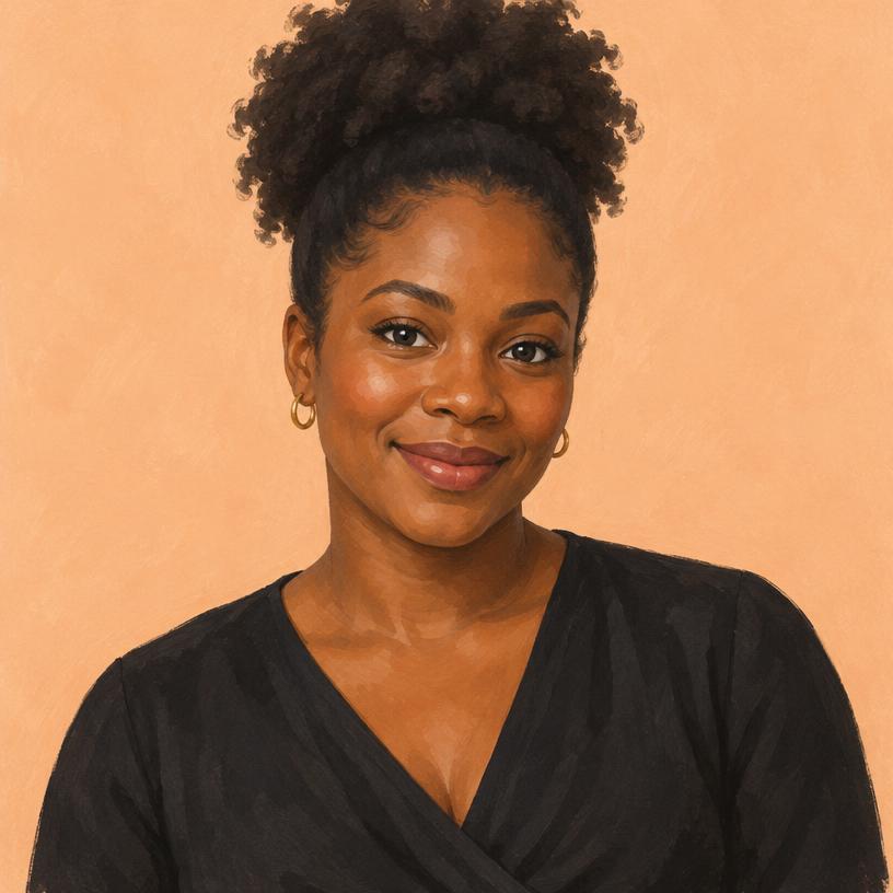 Illustrative portrait placeholder for Lauren Mitchell